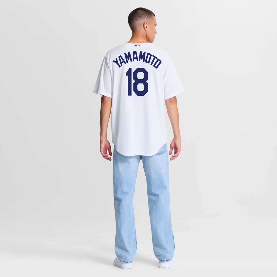 Yoshinobu Yamamoto Los Angeles Dodgers Nike Home Replica Jersey - White