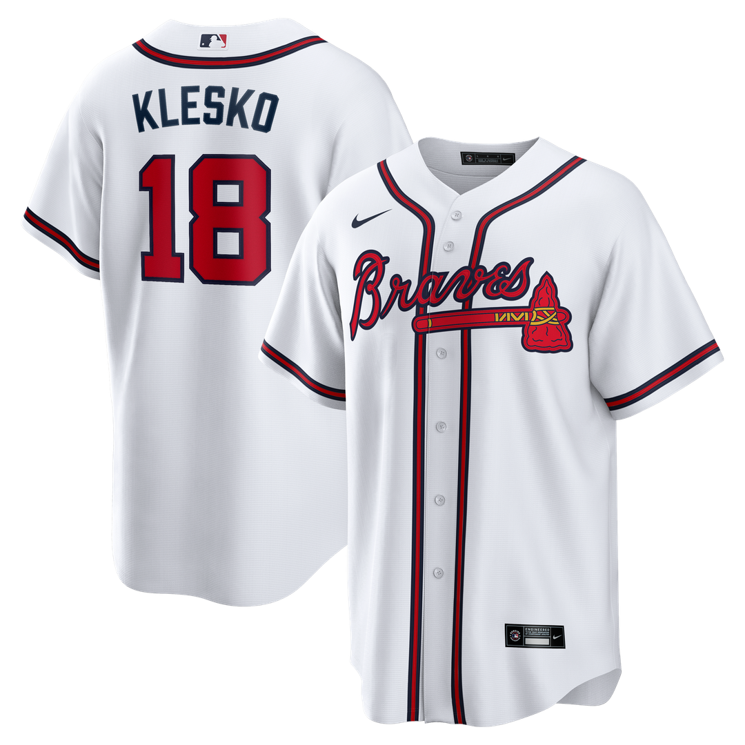 Ryan Klesko Atlanta Braves Nike Home Retired Player Replica Jersey - White