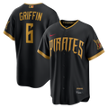 Konnor Griffin Pittsburgh Pirates Nike 2026 City Connect Stadium Jersey - Black