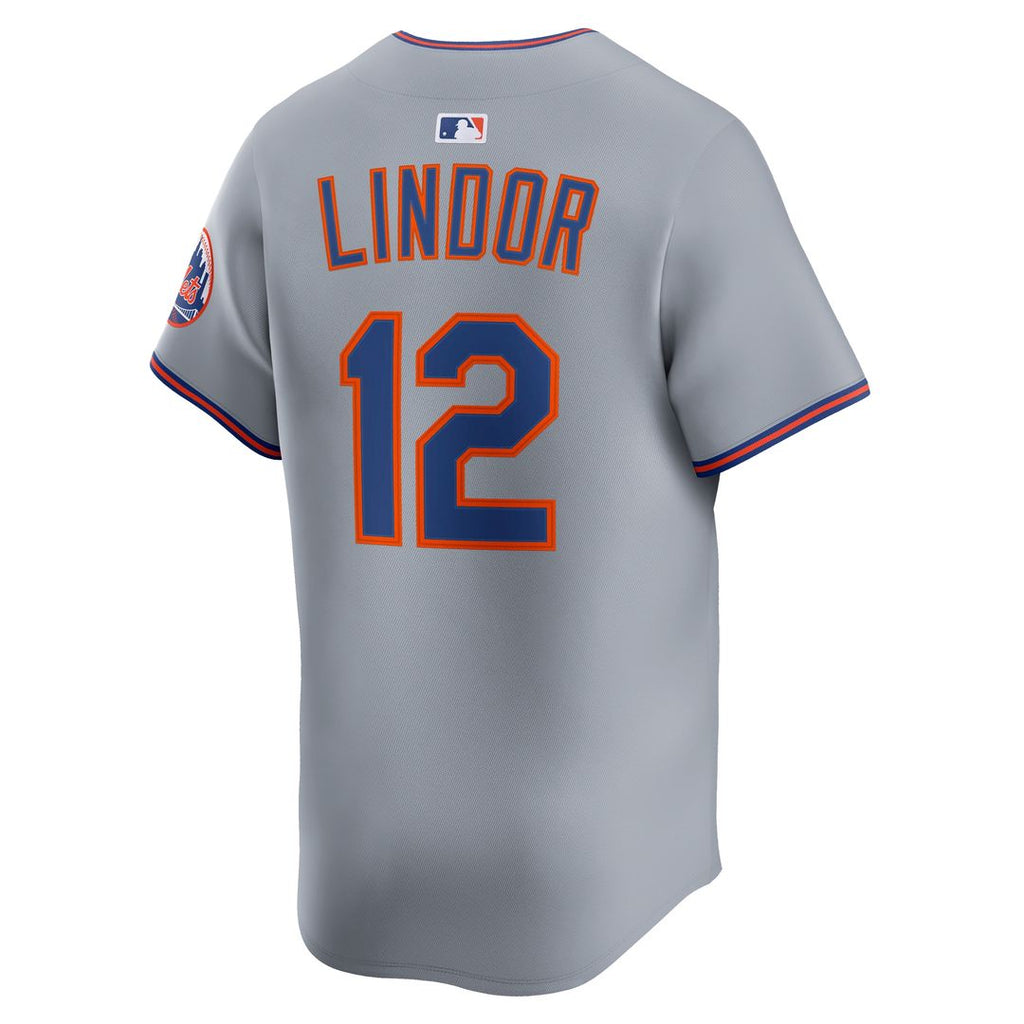 Francisco Lindor New York Mets Nike Home Limited Jersey - White