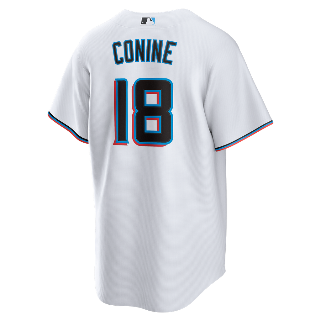Griffin Conine Miami Marlins Nike Home Replica Jersey - White
