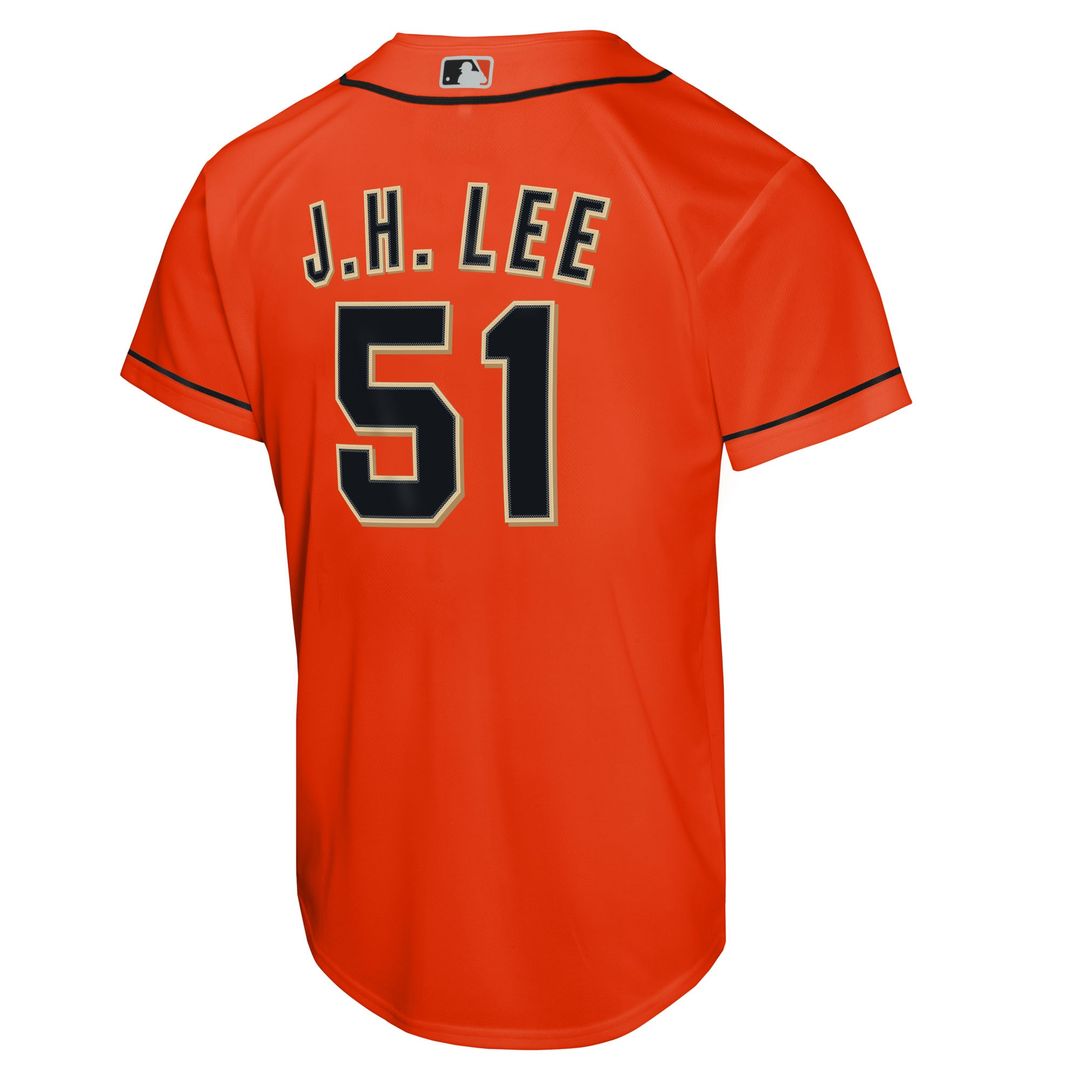 Jung Hoo Lee San Francisco Giants Nike Youth Alternate 2 Replica Jersey - Black
