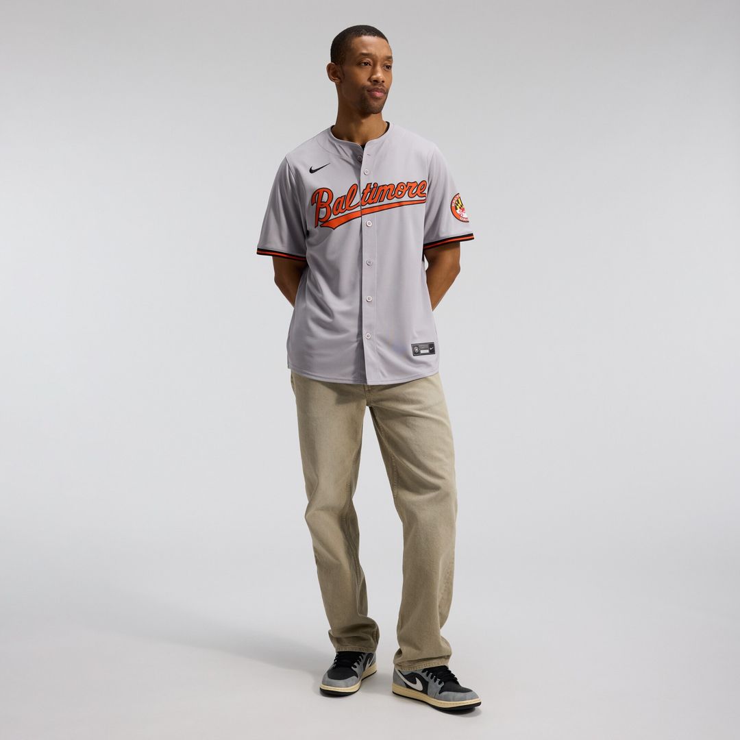 Baltimore Orioles Nike Road Limited Jersey - Gray