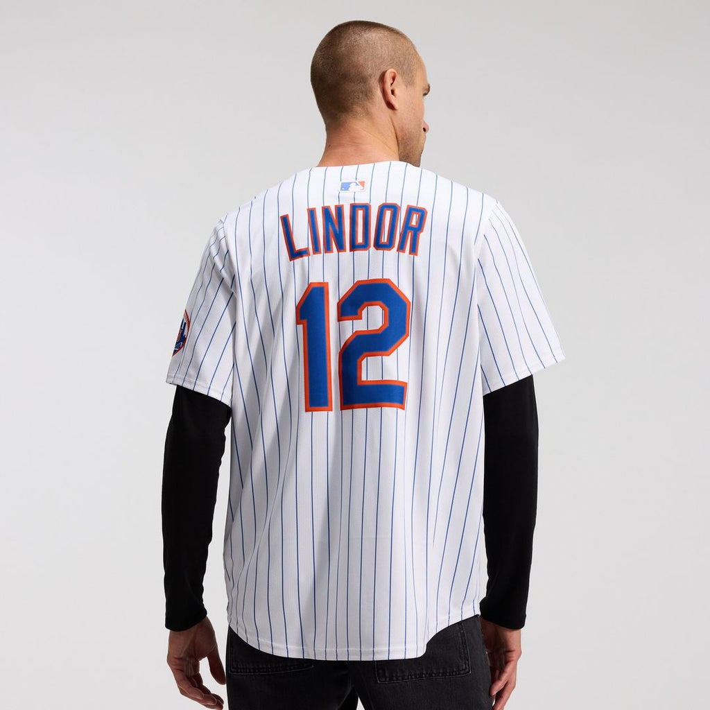 Francisco Lindor New York Mets Nike Alternate Limited Jersey - Black