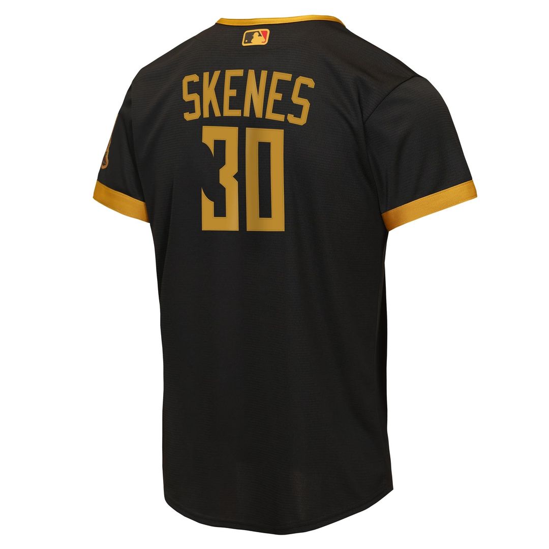 Paul Skenes Pittsburgh Pirates Nike Youth 2026 City Connect Stadium Jersey - Black