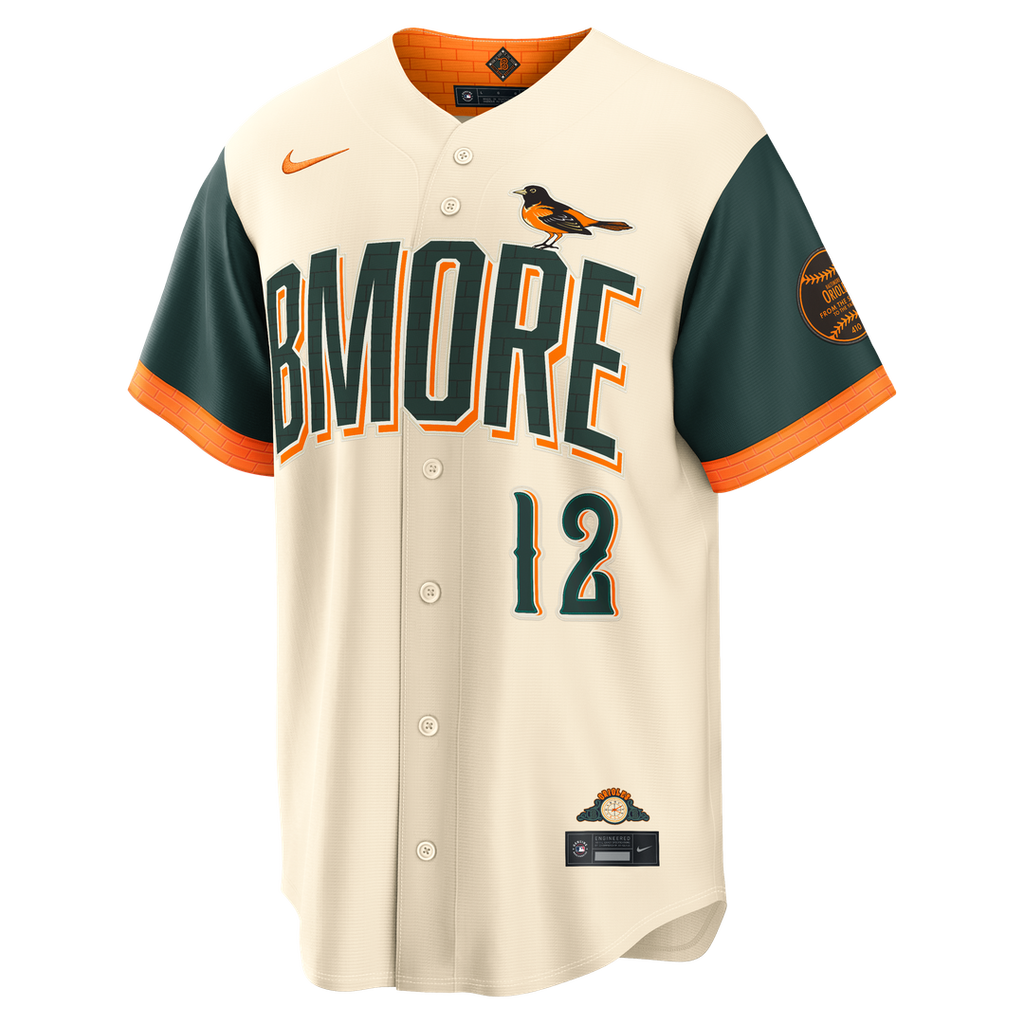Dylan Beavers Baltimore Orioles Nike 2026 City Connect Stadium Jersey - Cream