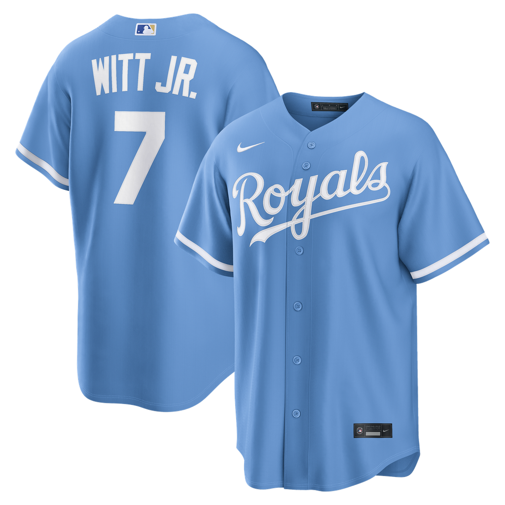 Bobby Witt Jr. Kansas City Royals Nike Alternate Replica Jersey - Royal