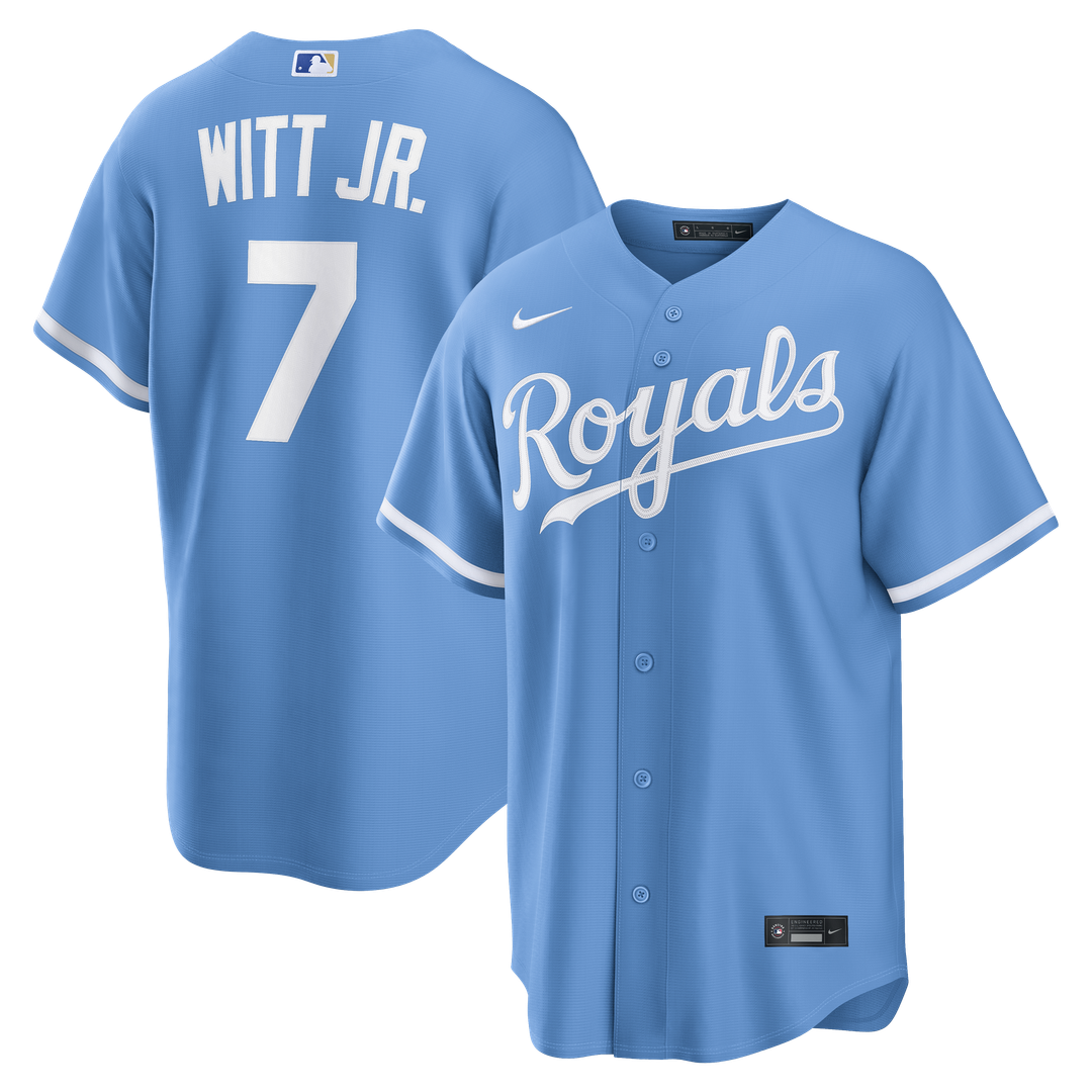Bobby Witt Jr. Kansas City Royals Nike Alternate Replica Jersey - Royal
