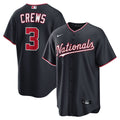 Dylan Crews Washington Nationals Nike Alternate Replica Jersey - Navy