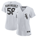 Seranthony Domínguez Chicago White Sox Nike Women's Home Replica Jersey - White