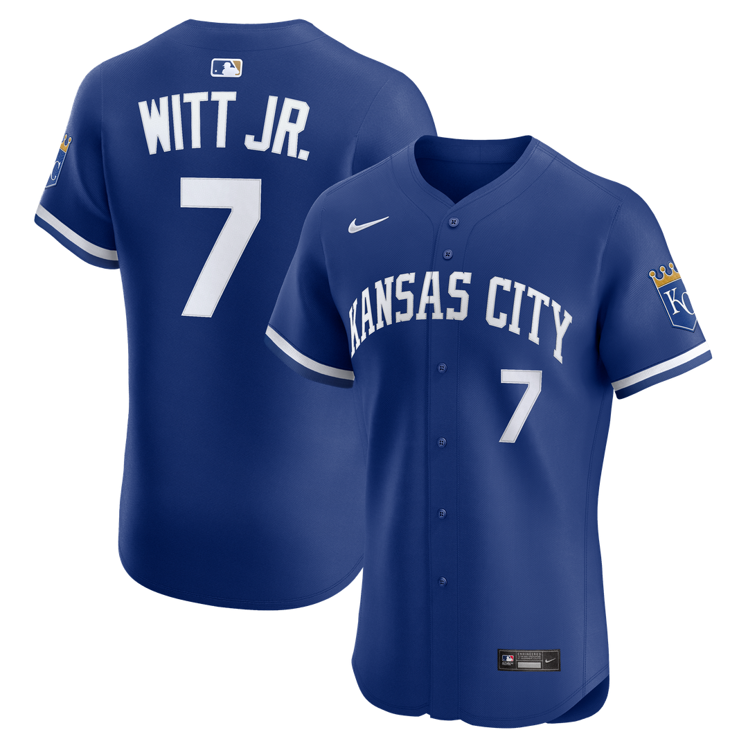 Bobby Witt Jr. Kansas City Royals Nike Home ElitePlayer  Jersey - White
