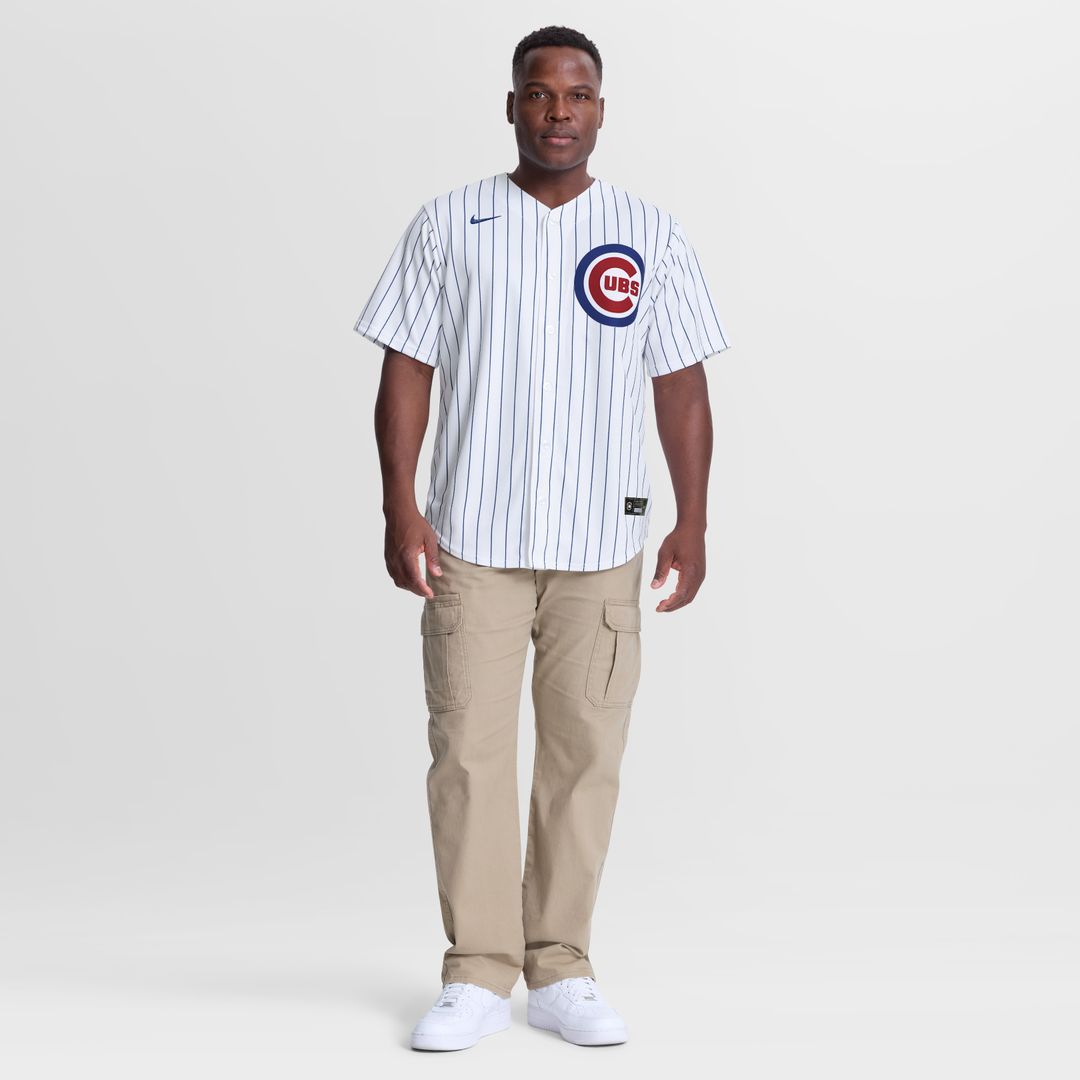 Moisés Ballesteros Chicago Cubs Nike Home Replica Jersey - White