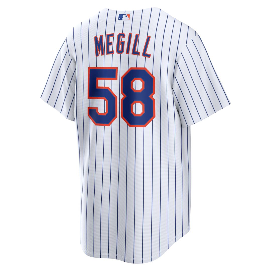 Tylor Megill New York Mets Nike Home Replica Jersey - White