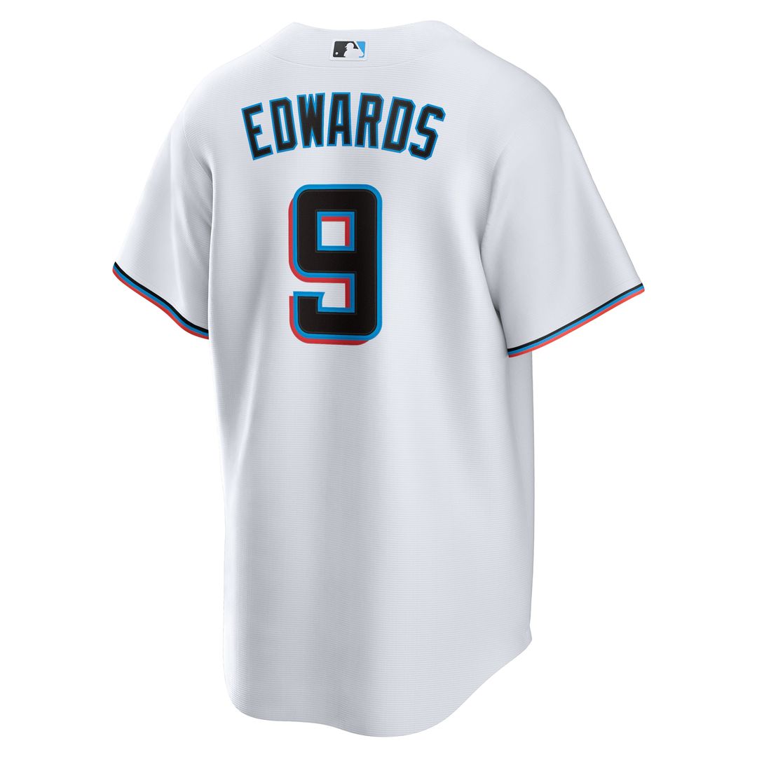 Xavier Edwards Miami Marlins Nike Home Replica Jersey - White