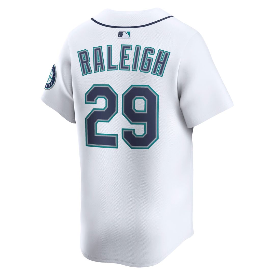 Cal Raleigh Seattle Mariners Nike Alternate Limited Jersey - Teal