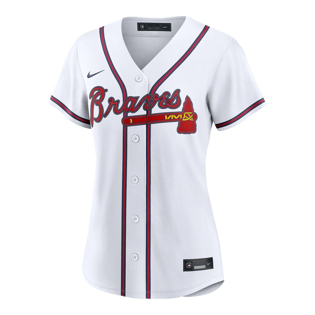 Spencer Schwellenbach Atlanta Braves Nike Women's Home Replica Jersey - White