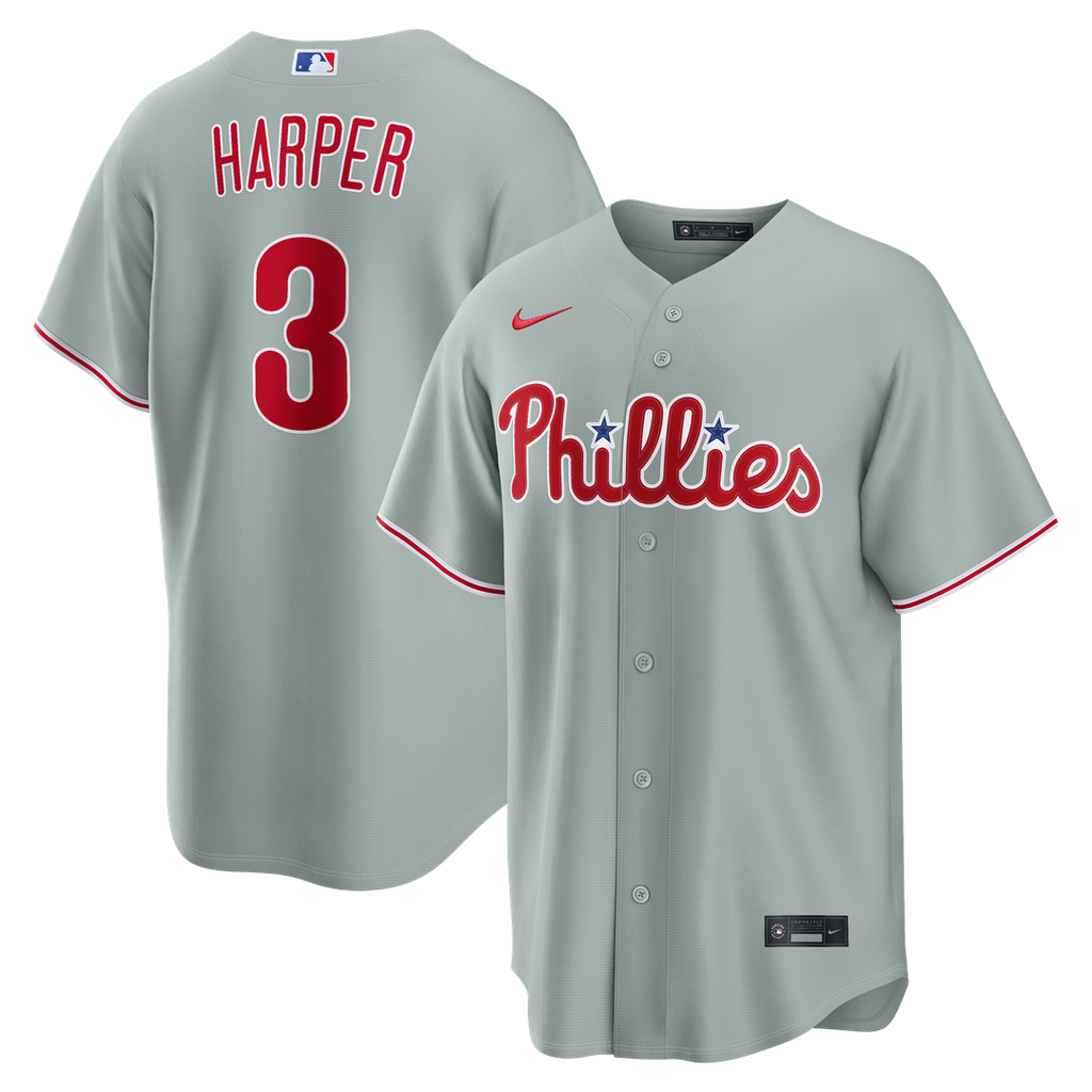 Bryce Harper Philadelphia Phillies Nike Alternate Replica Jersey - Light Blue