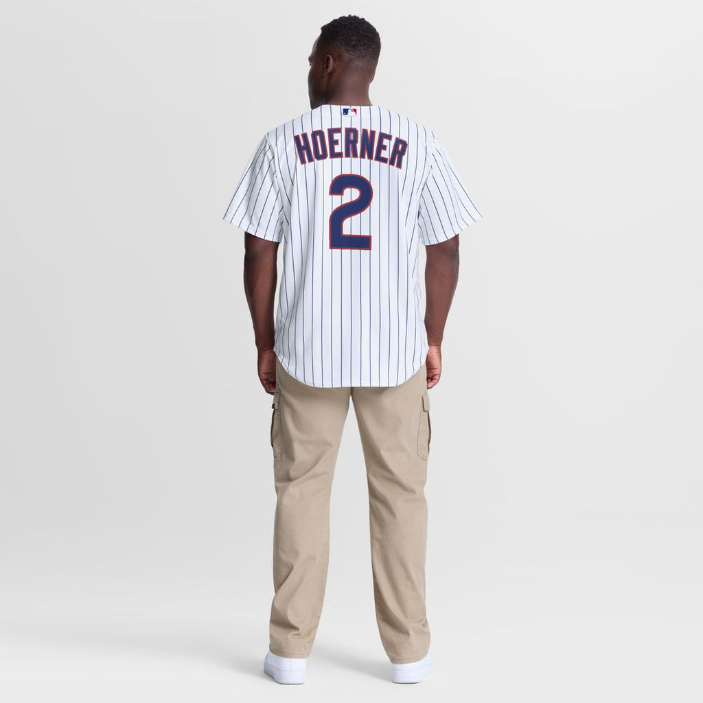 Nico Hoerner Chicago Cubs Nike Home Replica Jersey - White