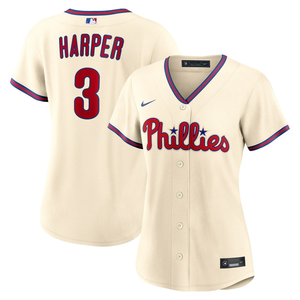 Bryce Harper Philadelphia Phillies Nike Women's Home Replica Jersey - White