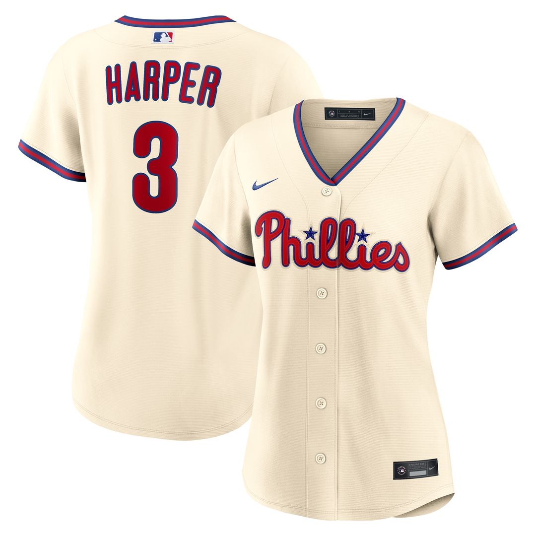 Bryce Harper Philadelphia Phillies Nike Women's Home Replica Jersey - White