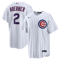 Nico Hoerner Chicago Cubs Nike Home Replica Jersey - White