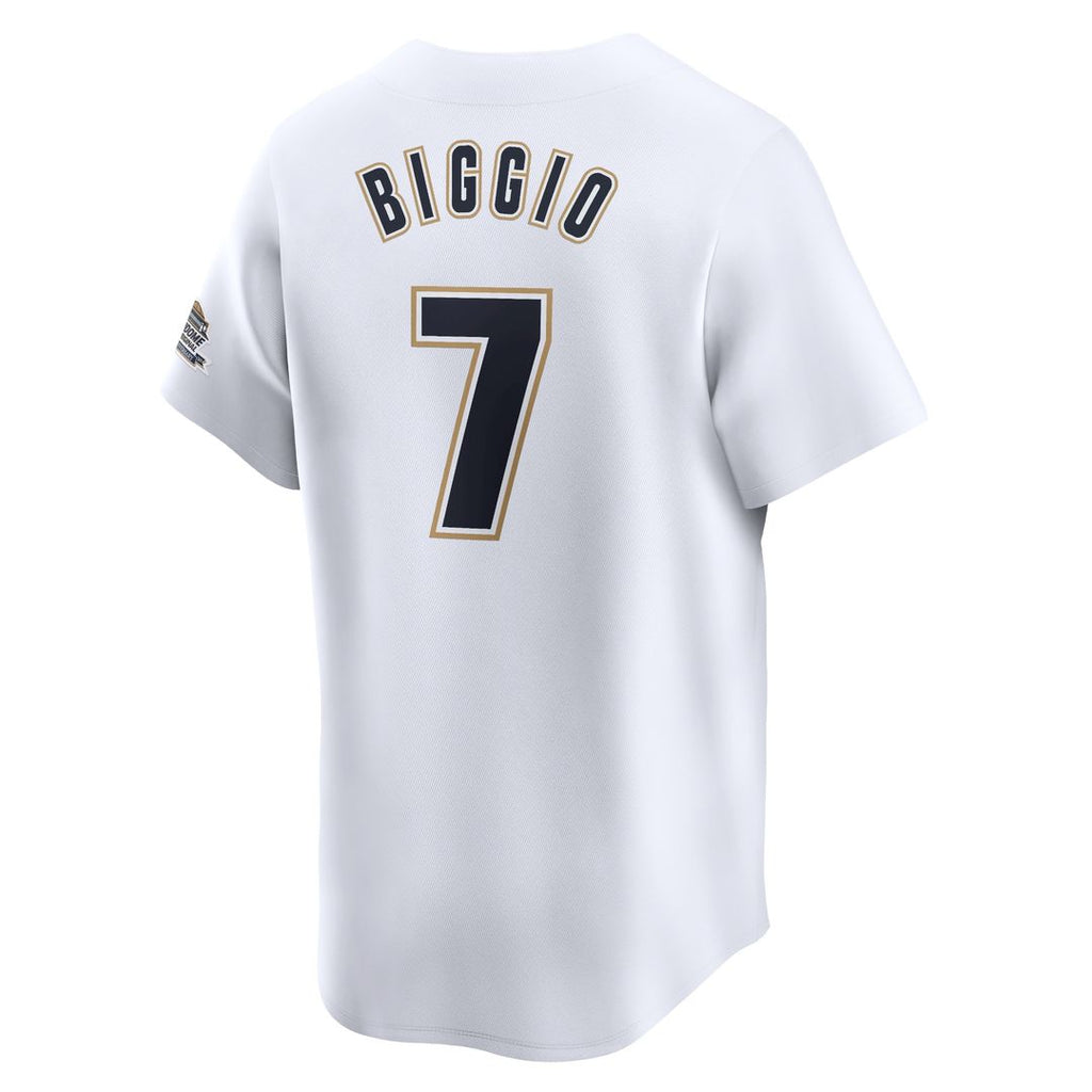 Craig Biggio Houston Astros Nike Throwback Cooperstown Collection Limited Jersey - White
