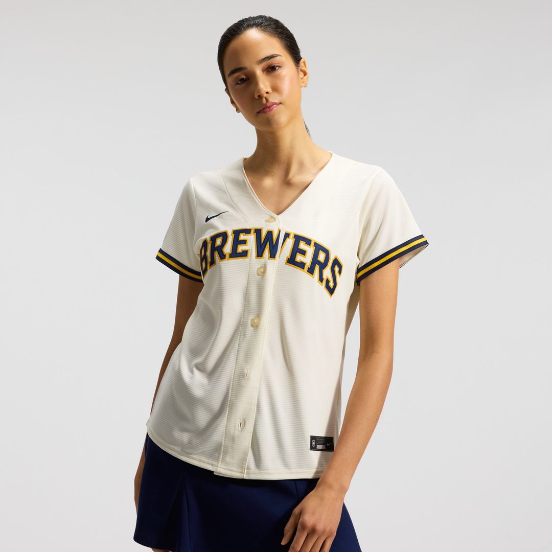 Sal Frelick Milwaukee Brewers Nike Women's Home Replica Jersey - Cream