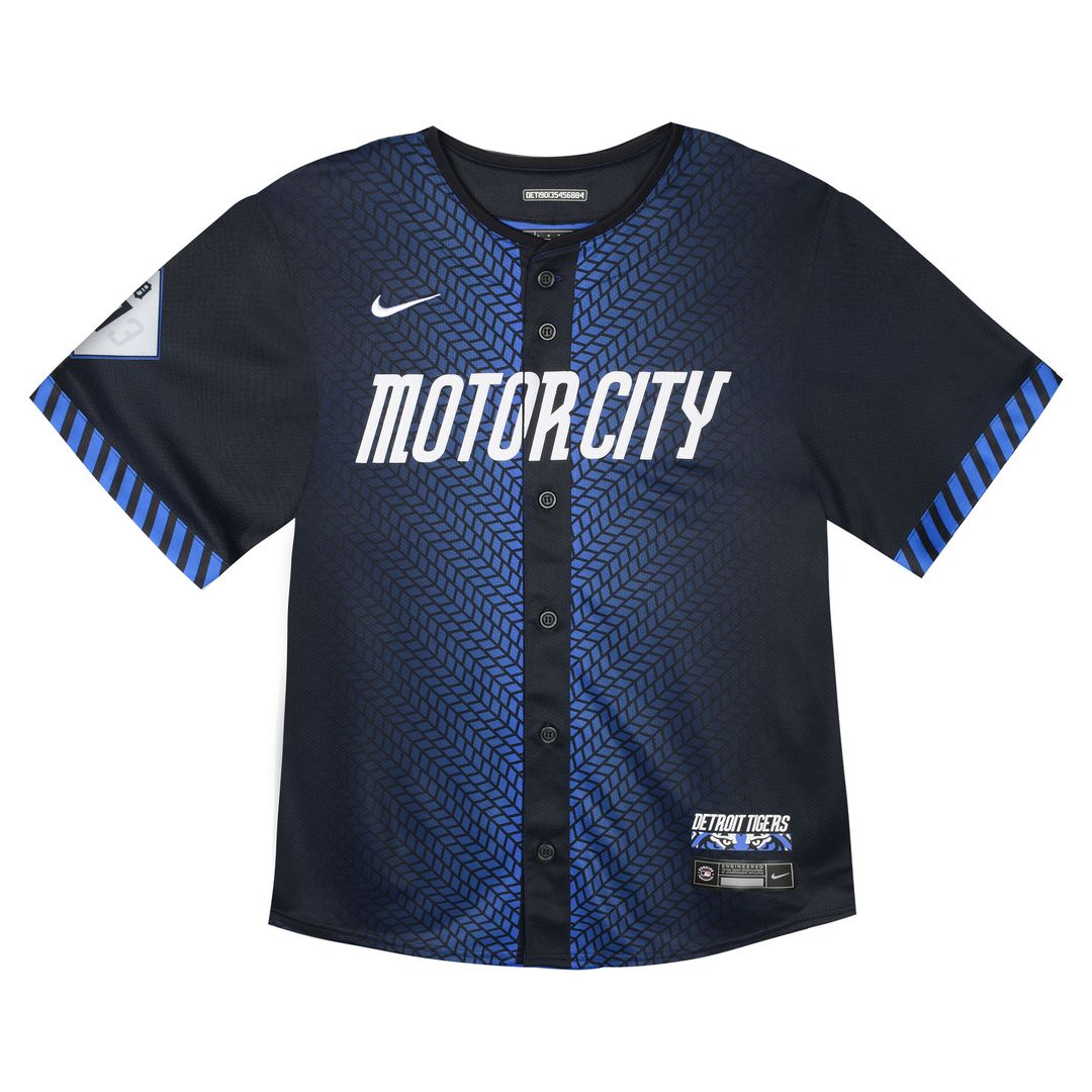 Javier Baez Detroit Tigers Nike Toddler 2024 City Connect Limited Jersey - Navy