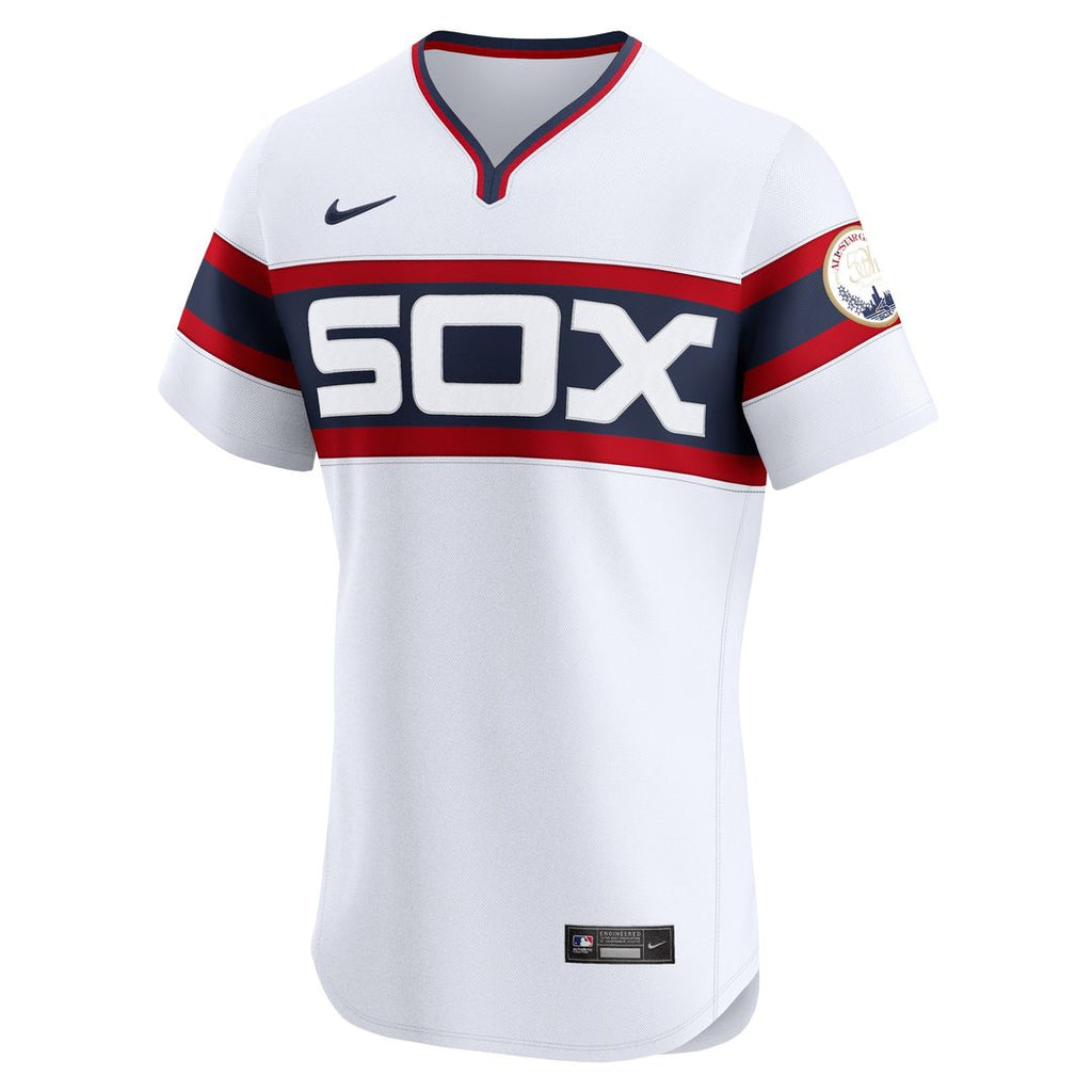 Chicago White Sox Nike Alternate Vapor Premier Elite Patch Jersey - White