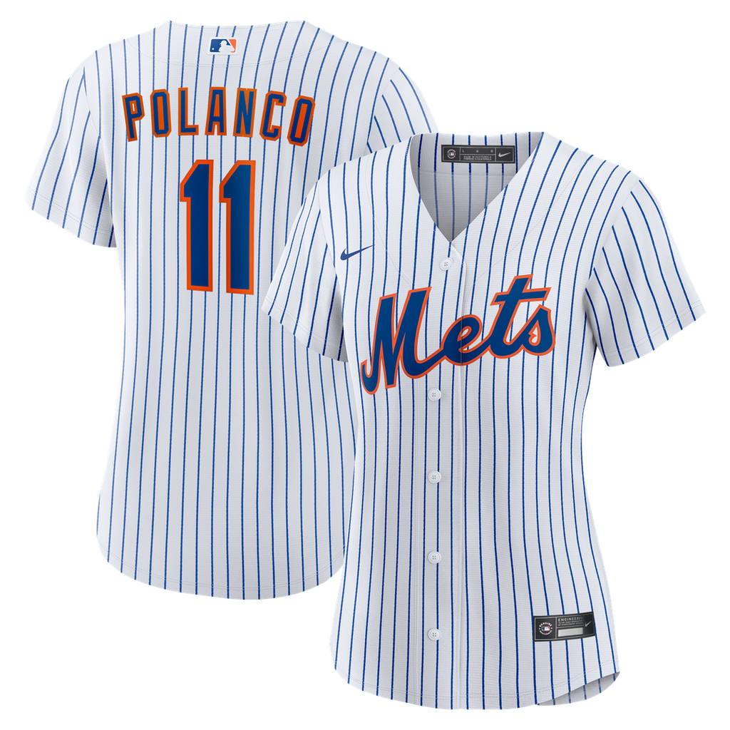 Jorge Polanco New York Mets Nike Women's Home Replica Jersey - White