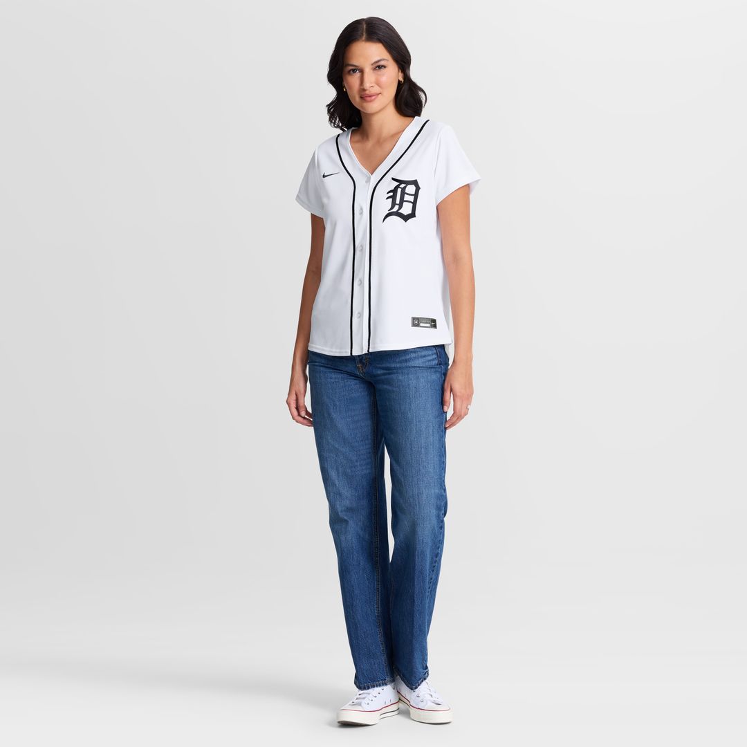 Gleyber Torres Detroit Tigers Nike Women's Home Replica Jersey - White