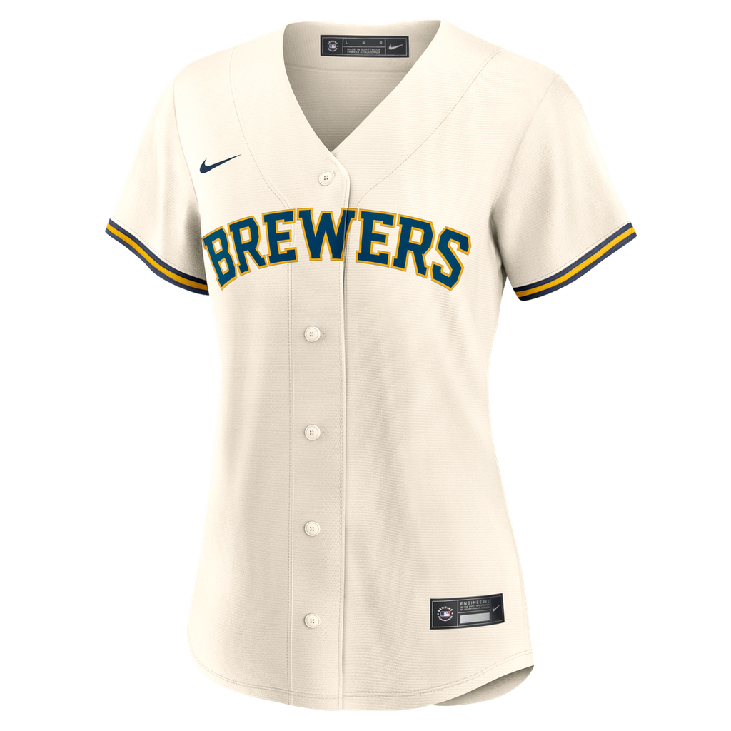 Sal Frelick Milwaukee Brewers Nike Women's Home Replica Jersey - Cream