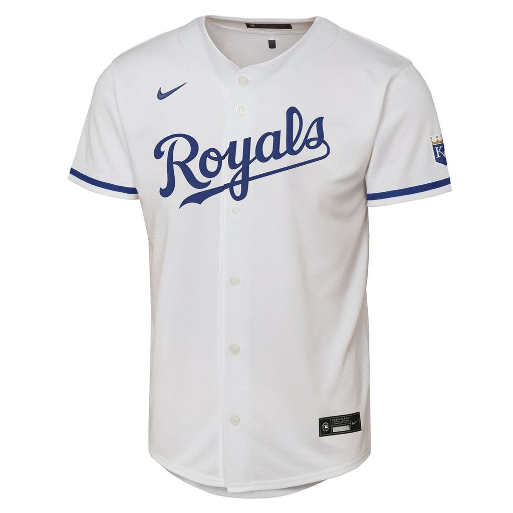 Kansas City Royals Nike Youth Home Stadium Jersey - White
