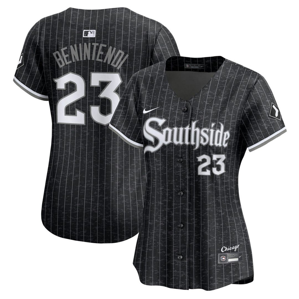 Andrew Benintendi Chicago White Sox Nike Women's City Connect Limited Jersey - Black
