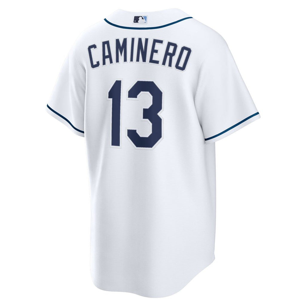 Junior Caminero Tampa Bay Rays Nike Youth Home Replica Jersey - White