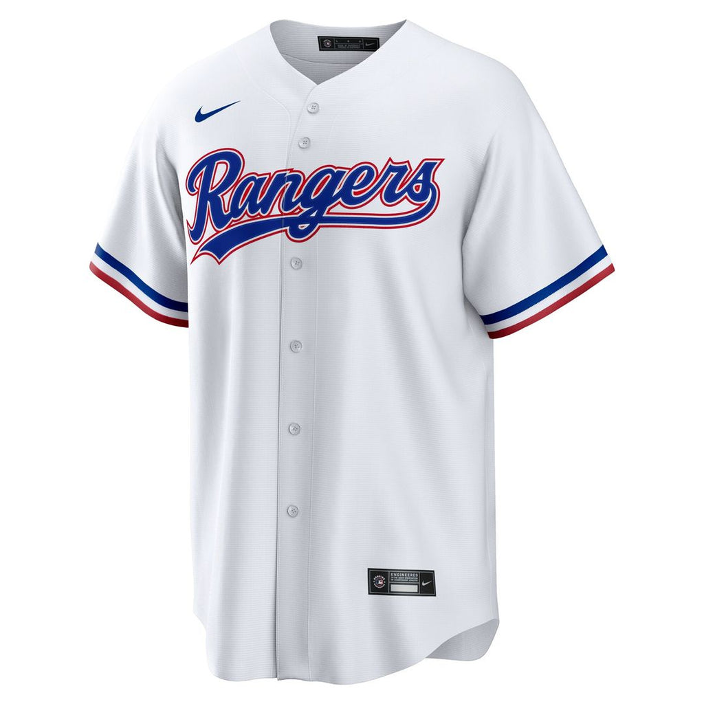 Wyatt Langford Texas Rangers Nike Home Replica Jersey - White