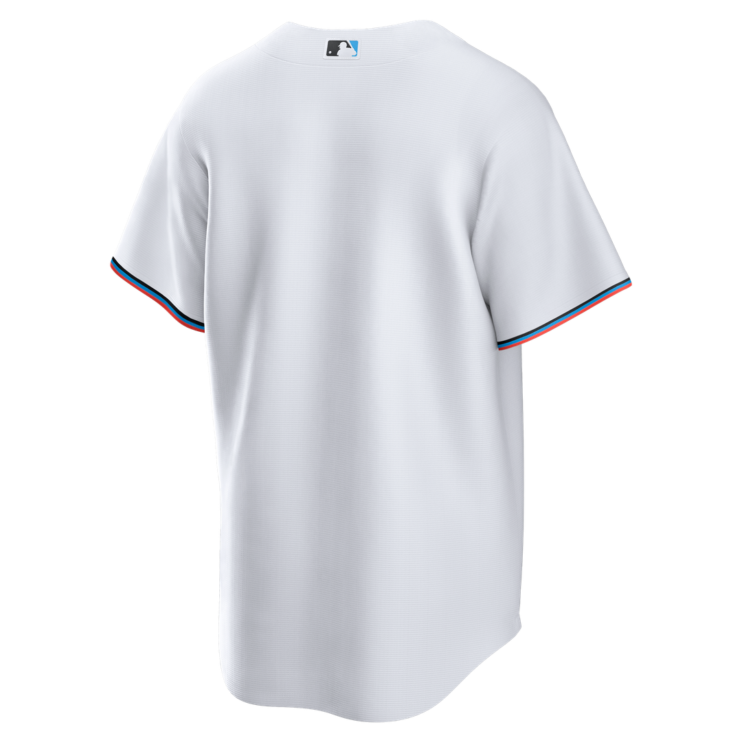 Miami Marlins Nike Home Big & Tall Replica Jersey - White