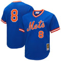 Gary Carter New York Mets Mitchell & Ness Big & Tall Cooperstown Collection Mesh Batting Practice Jersey - Royal