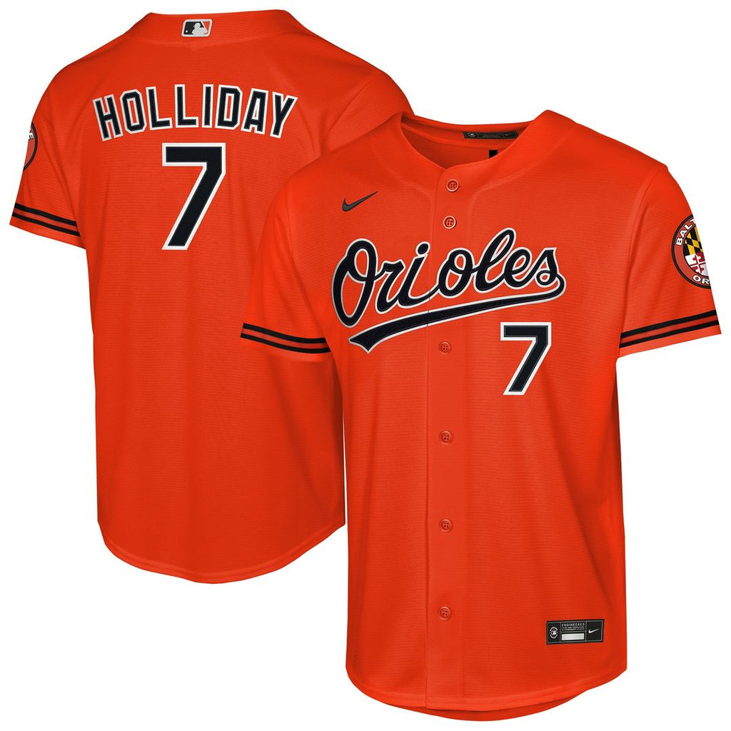 Jackson Holliday Baltimore Orioles Nike Youth Home Stadium Player Jersey - White