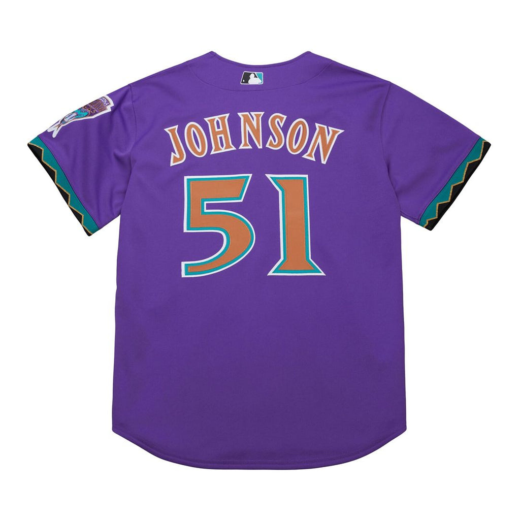 Randy Johnson Arizona Diamondbacks Mitchell & Ness 2001 Authentic Jersey - Black
