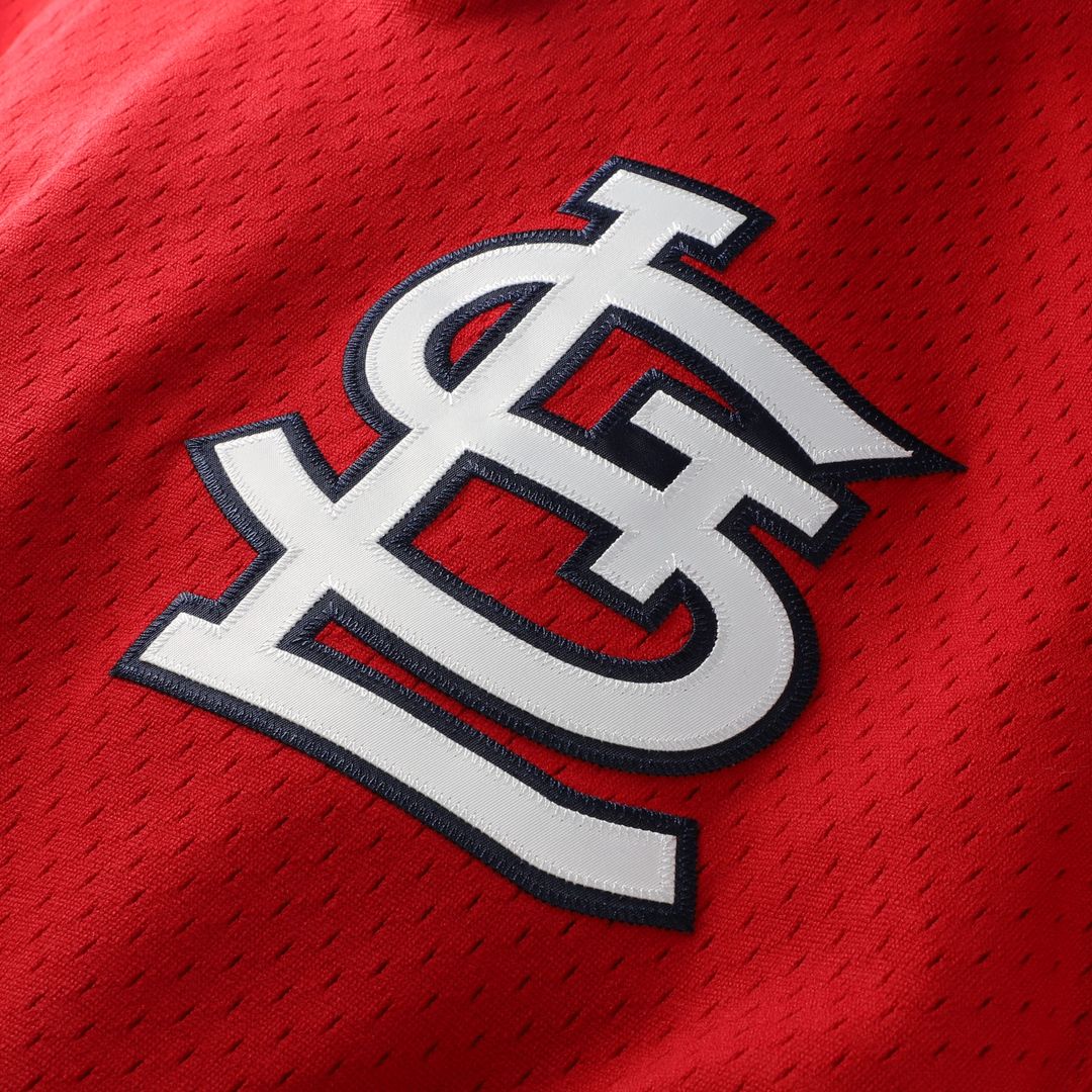 Ozzie Smith St. Louis Cardinals Mitchell & Ness Authentic Batting Practice Jersey - Navy