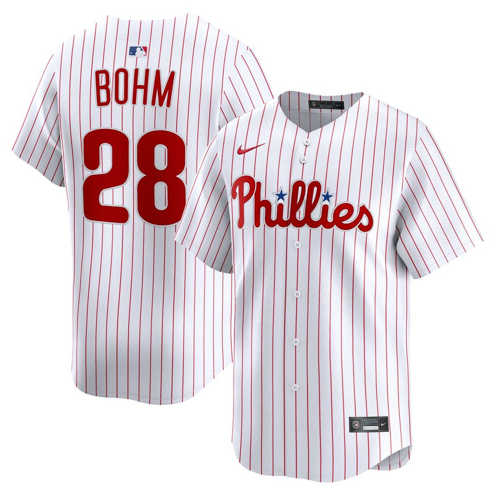 Alec Bohm Philadelphia Phillies Nike Home Limited Player Jersey - White