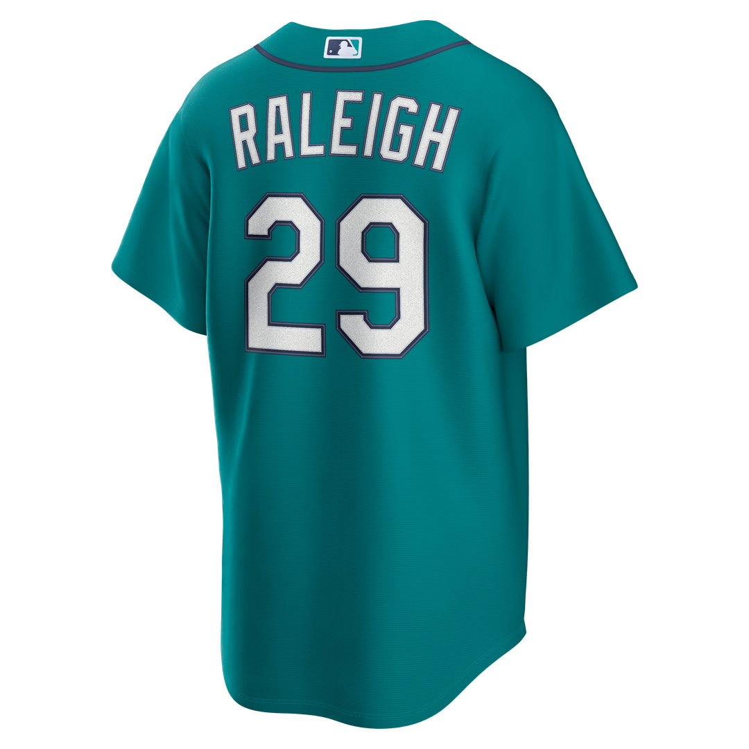 Cal Raleigh Seattle Mariners Nike Alternate Replica Jersey - Teal