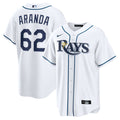Jonathan Aranda Tampa Bay Rays Nike Home Replica Jersey - White