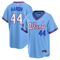 Hank Aaron Atlanta Braves Nike 2026 City Connect Stadium Jersey - Powder Blue