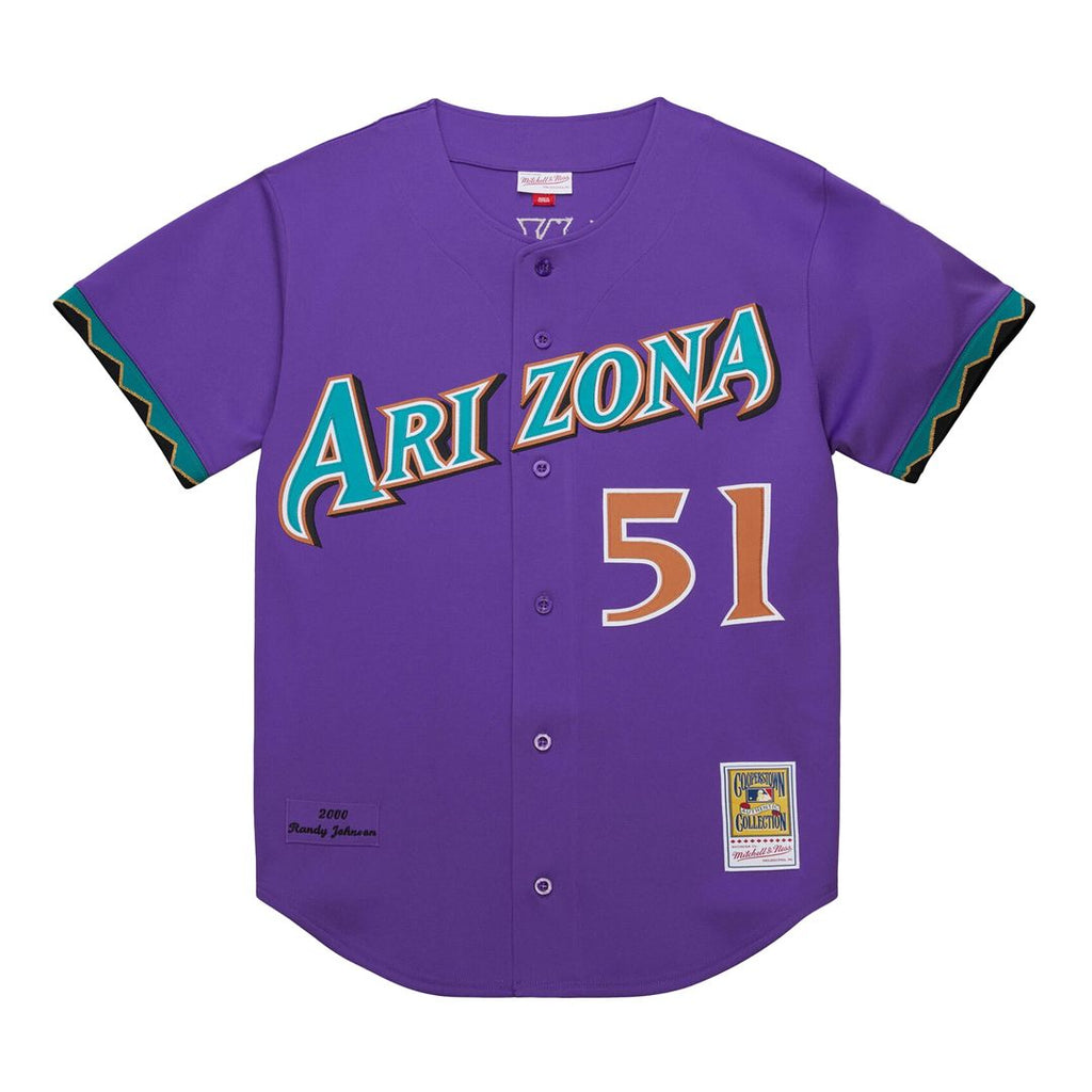Randy Johnson Arizona Diamondbacks Mitchell & Ness 2001 Authentic Jersey - Black
