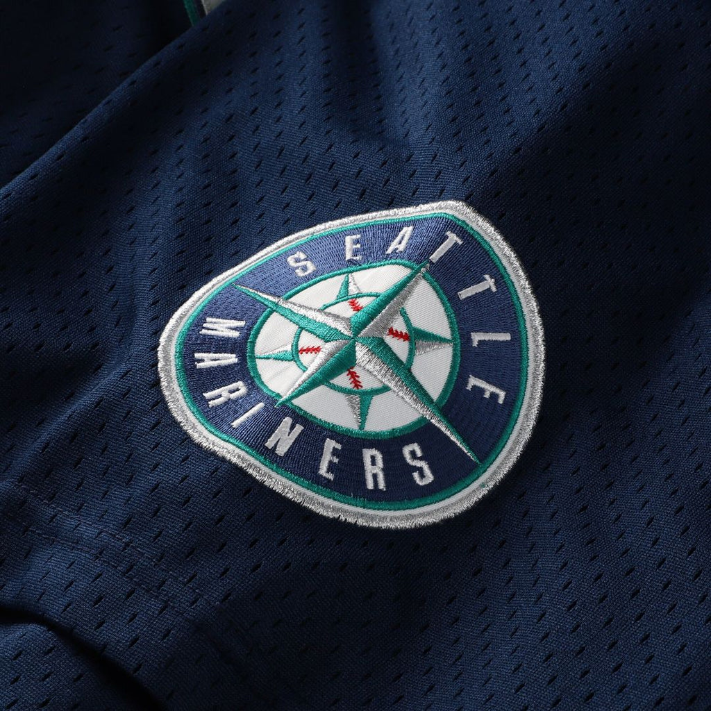 Ken Griffey Jr. Seattle Mariners Mitchell & Ness Toddler Cooperstown Collection Mesh Batting Practice Jersey - Navy