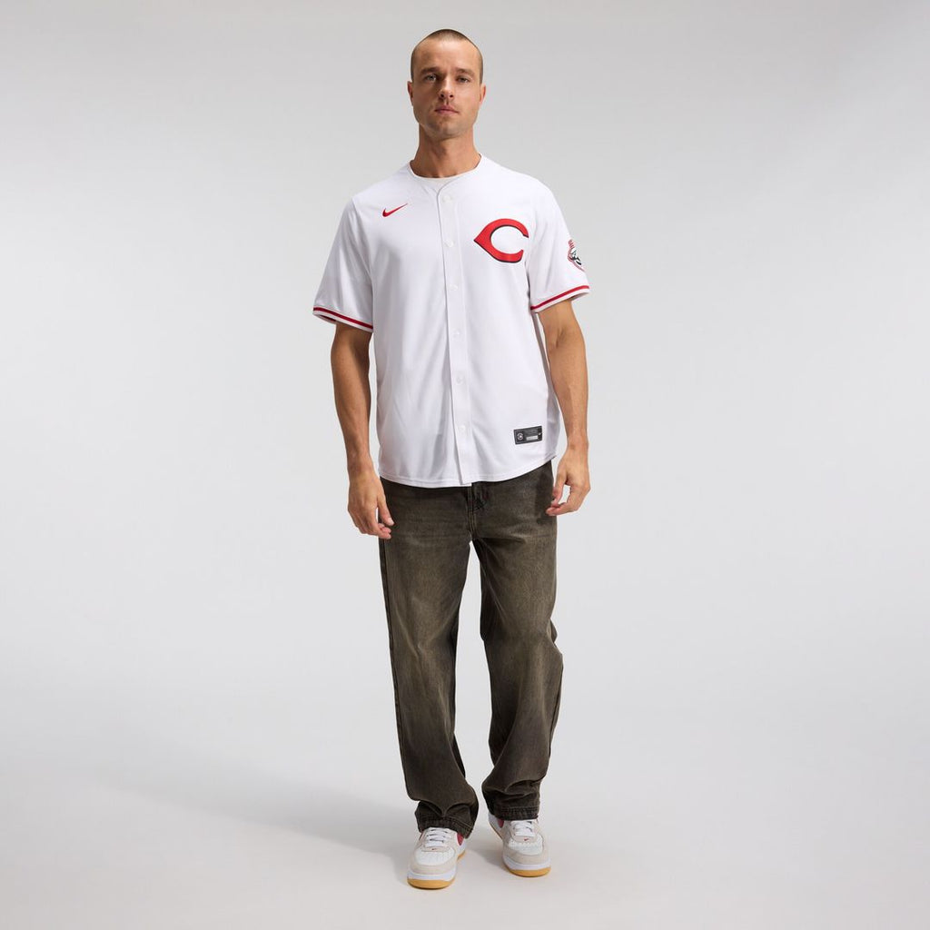 Elly De La Cruz Cincinnati Reds Nike Alternate 2 Limited Player Jersey - White