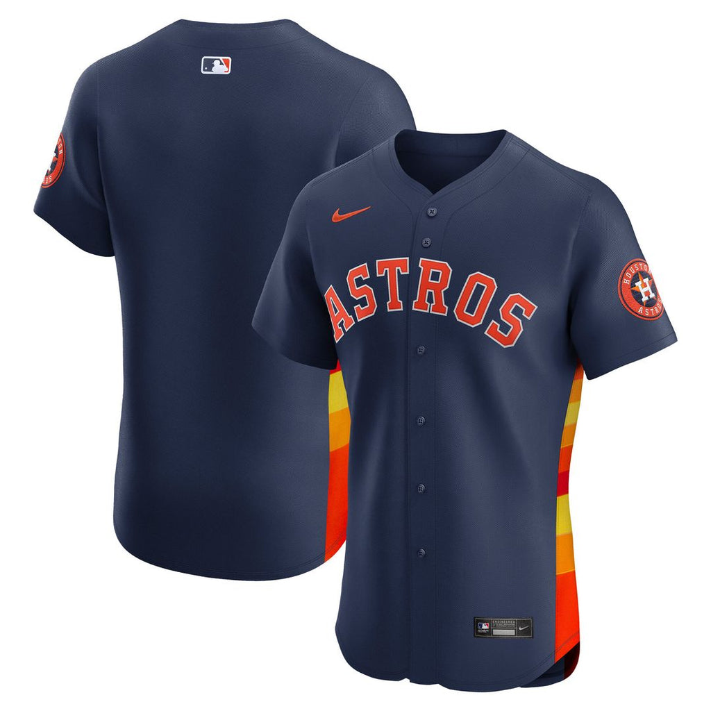 Houston Astros Nike Alternate Elite Jersey - Orange