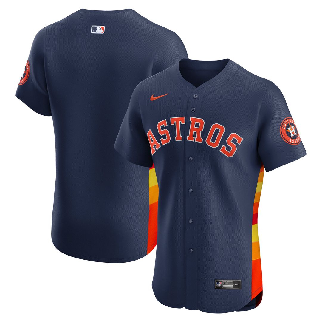 Houston Astros Nike Alternate Elite Jersey - Orange